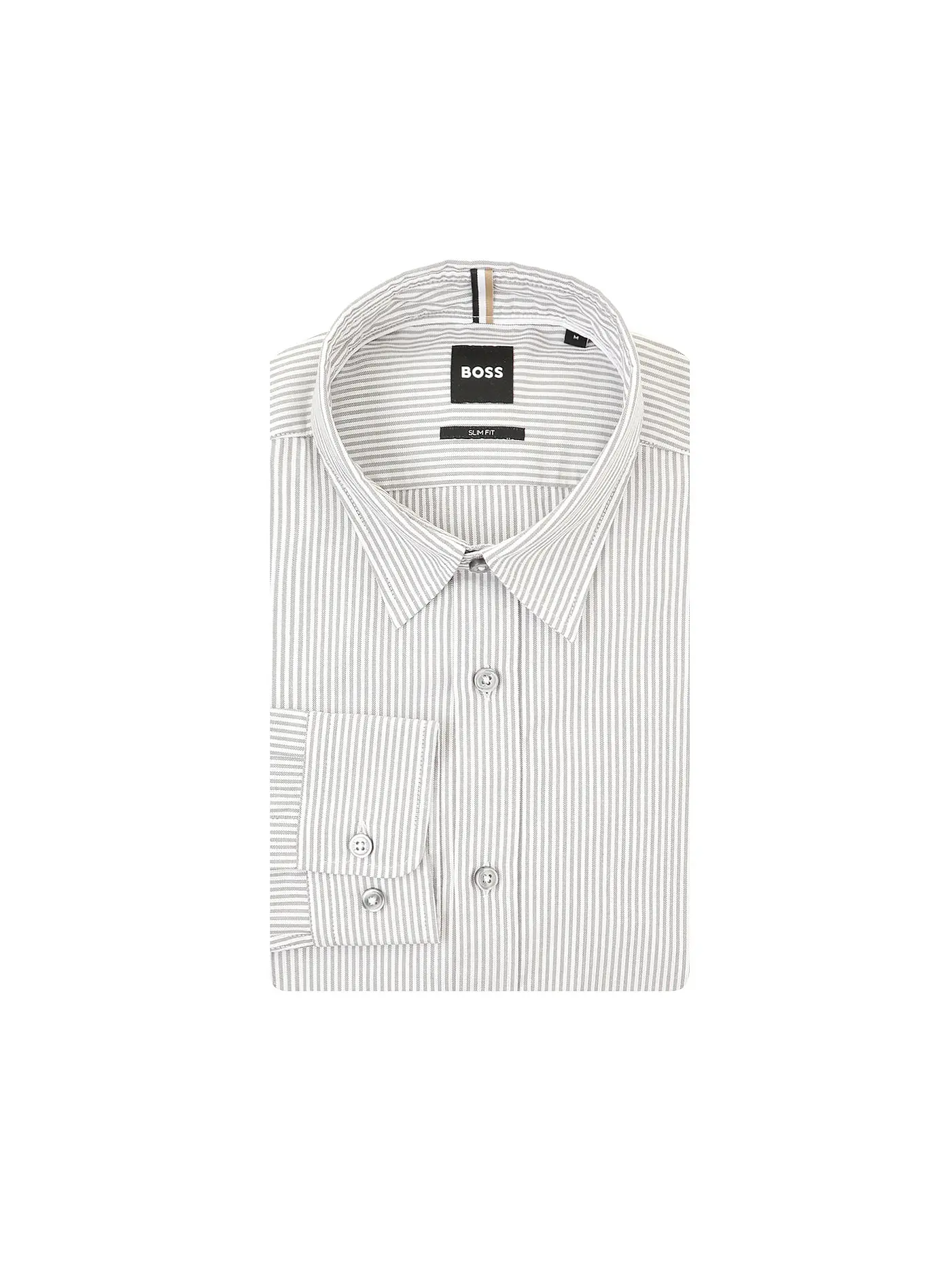 BOSS | Hemd Slim Fit ROAN | grau